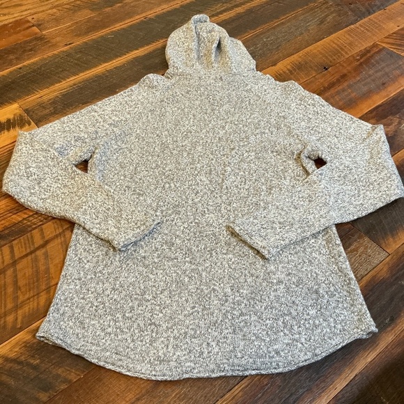Outpost Makers Men’s Gray Marled Knit Hoodie Sweater Pullover Long Sleeve Size L - Picture 5 of 10
